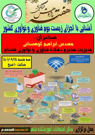 سمینار آشنایی با اجزای زیست بوم فناوری و نوآوری کشور