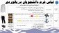 پوستر لباس مصوب دانشجویان دریانوردی آموزشکده شهید خدادادی بندر انزلی